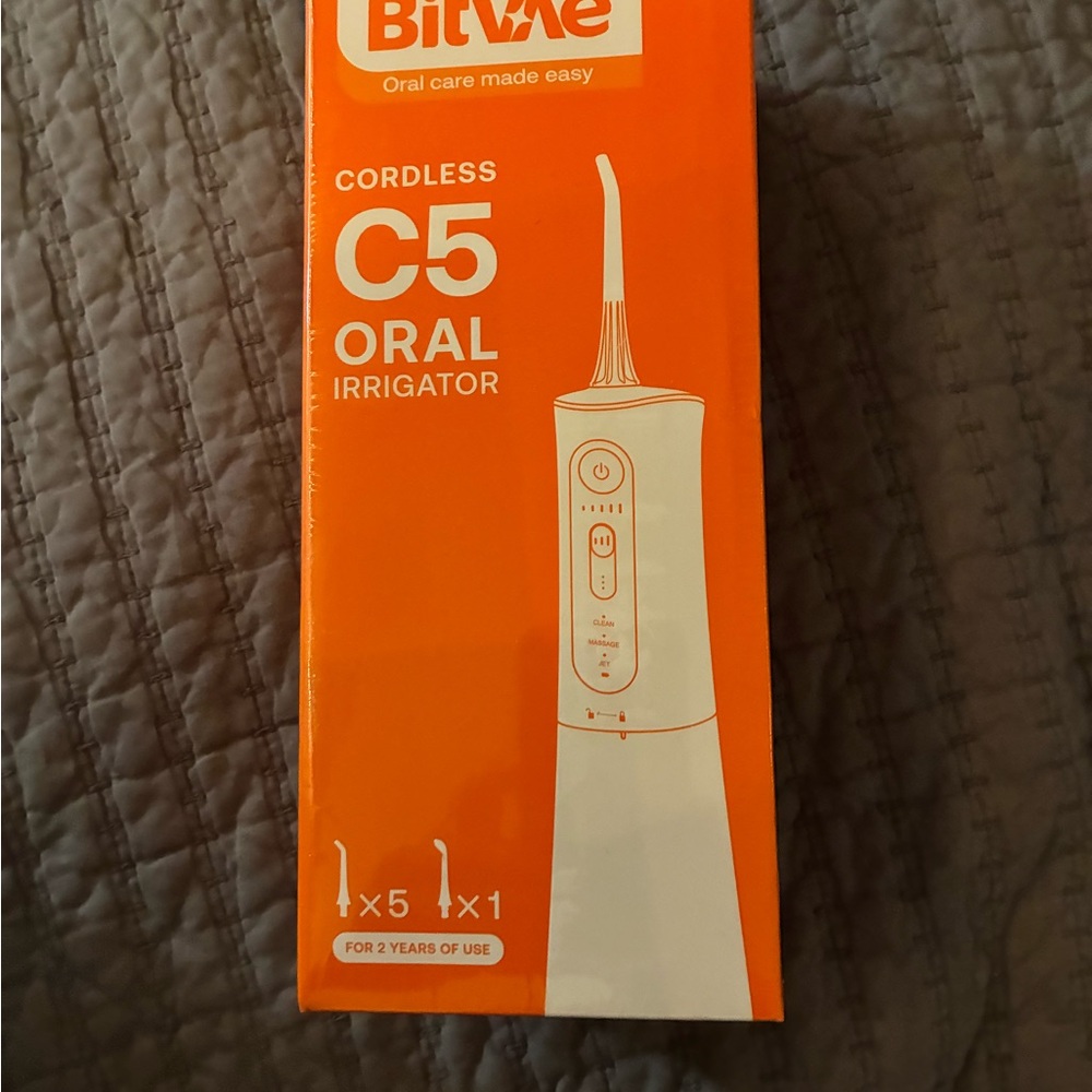 C5 Cordless Oral Irrigator - black